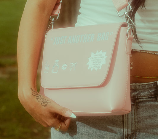 " Just Another " Side Bag PINK