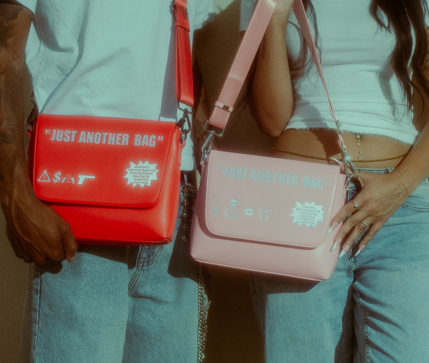 " Just Another " Side Bag RED